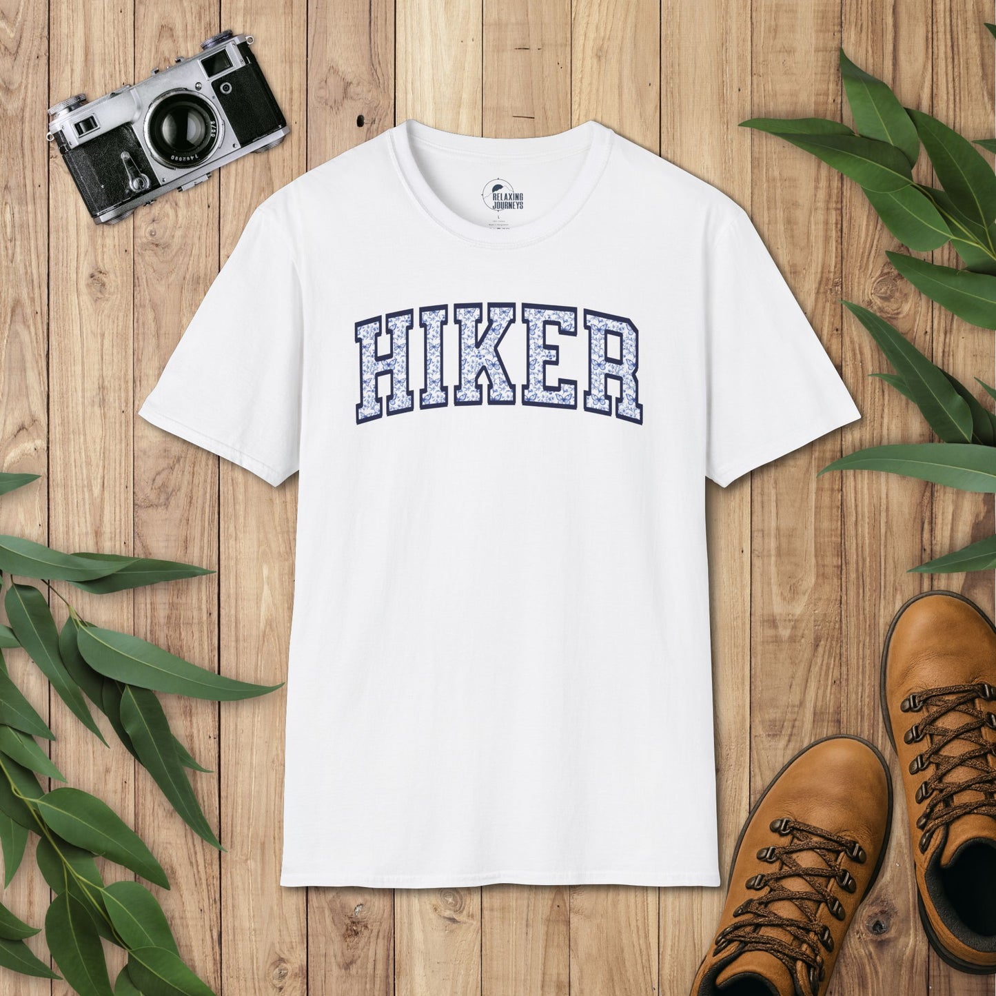 Hiker Toile de Jouy Butterfly T-Shirt