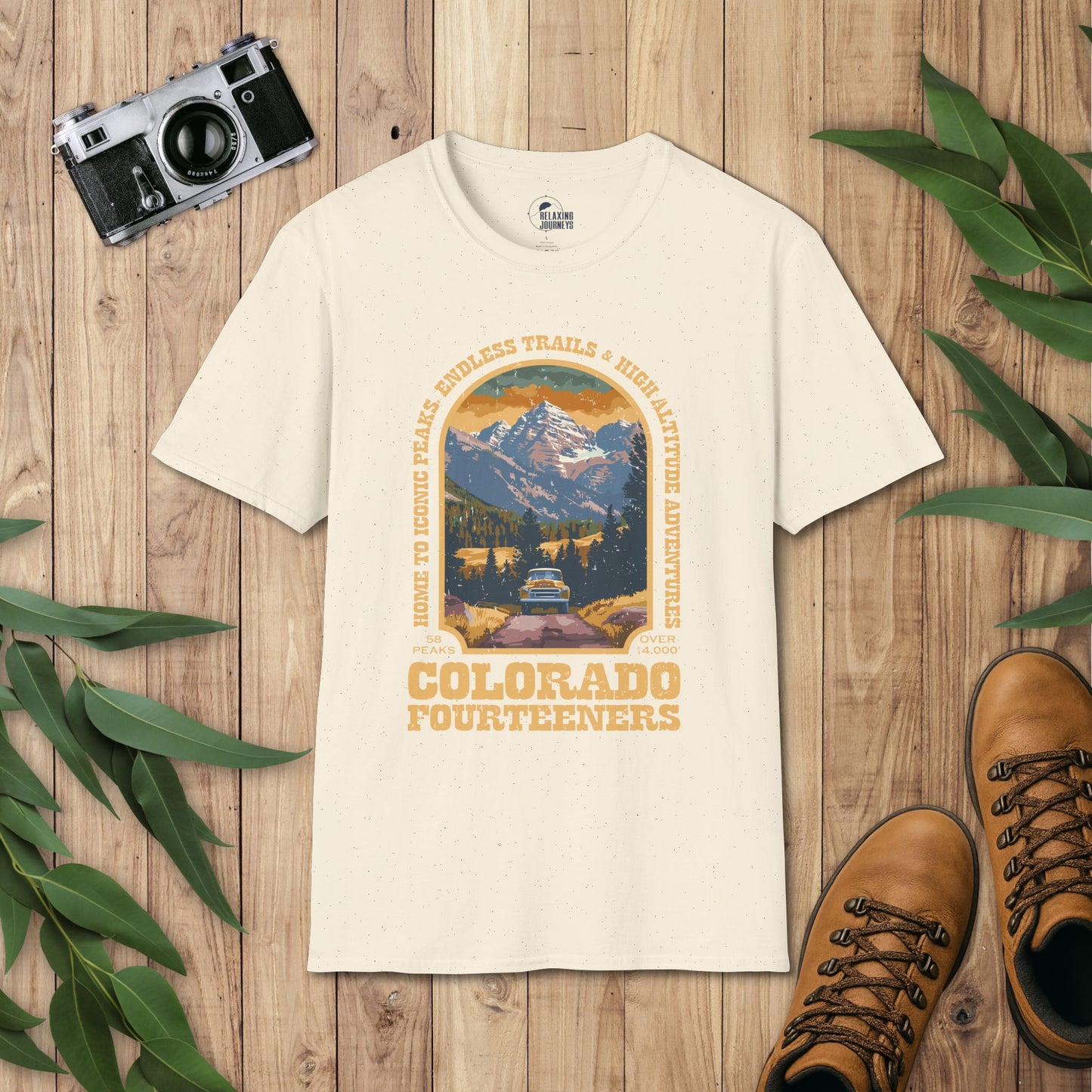 Colorado 14er Retro Arch T-Shirt