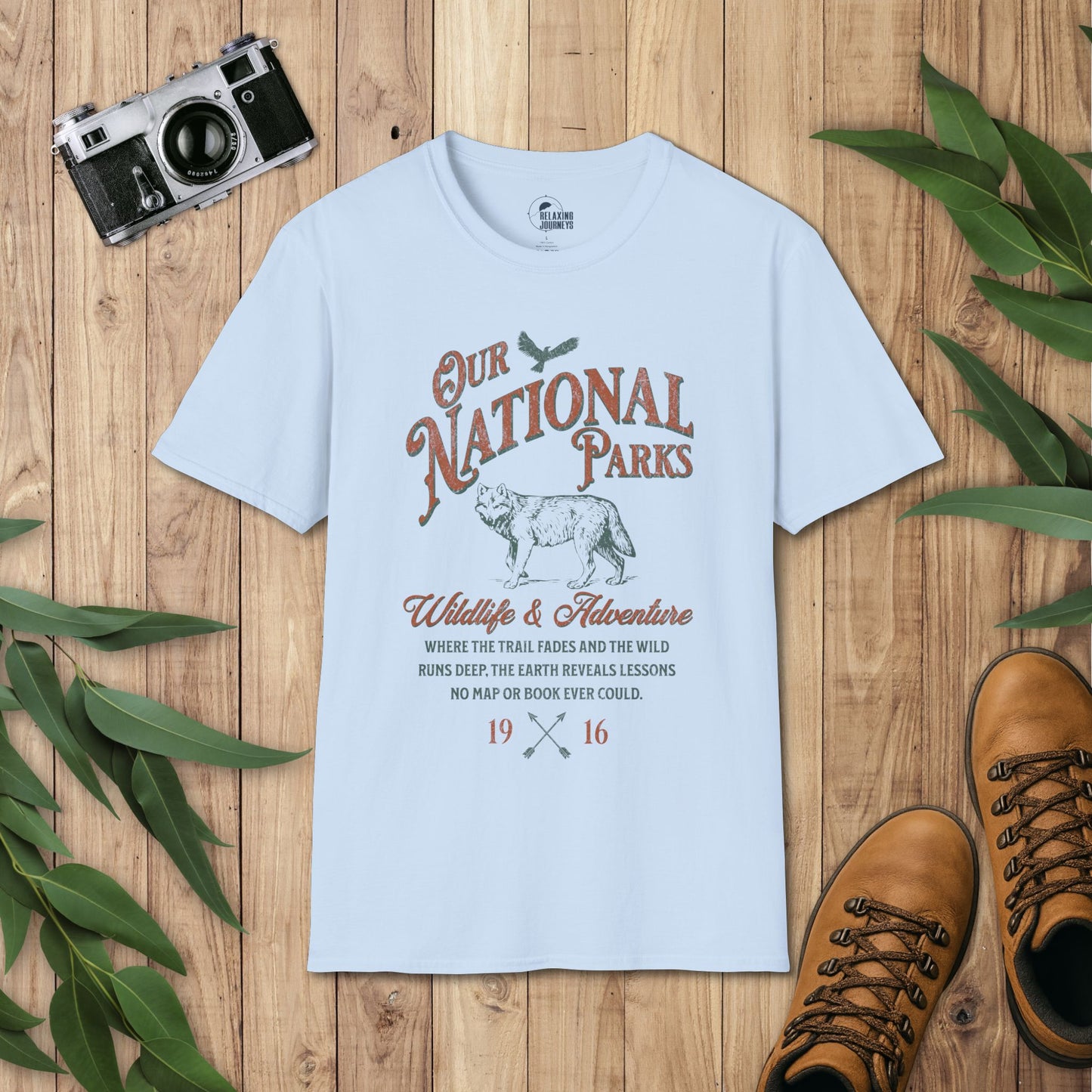 Our National Parks Wolf T-Shirt