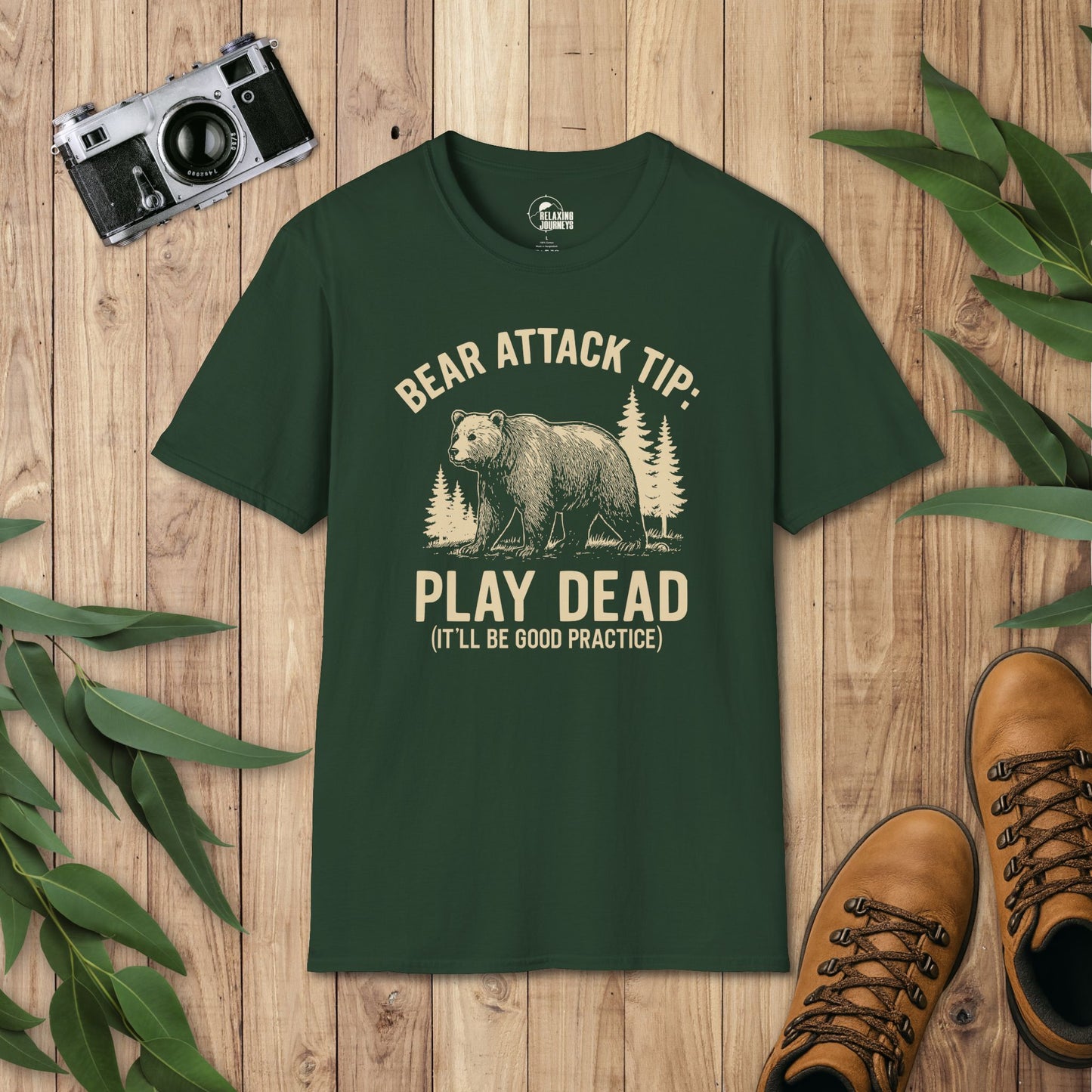 Bear Attack Tip T-Shirt