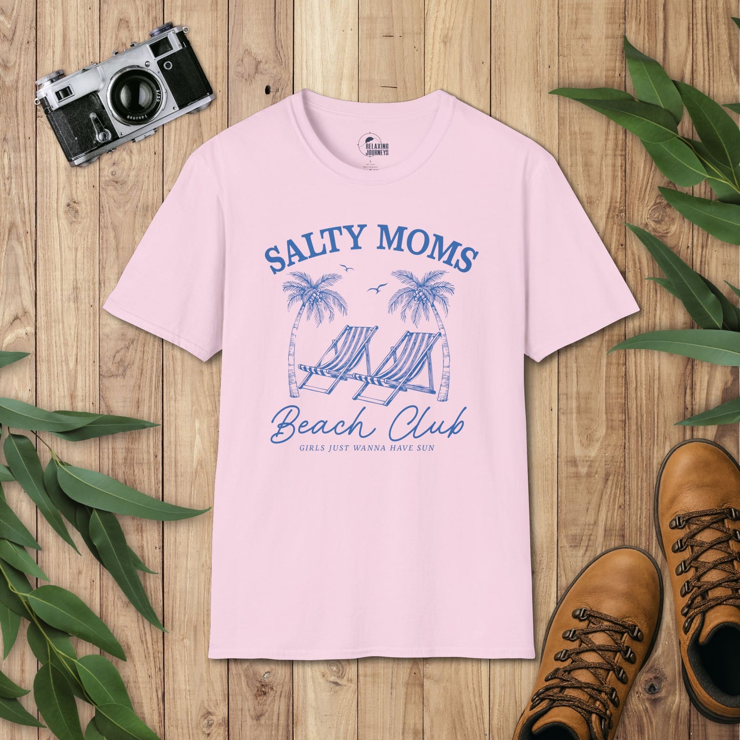 Salty Moms Beach Club T-Shirt