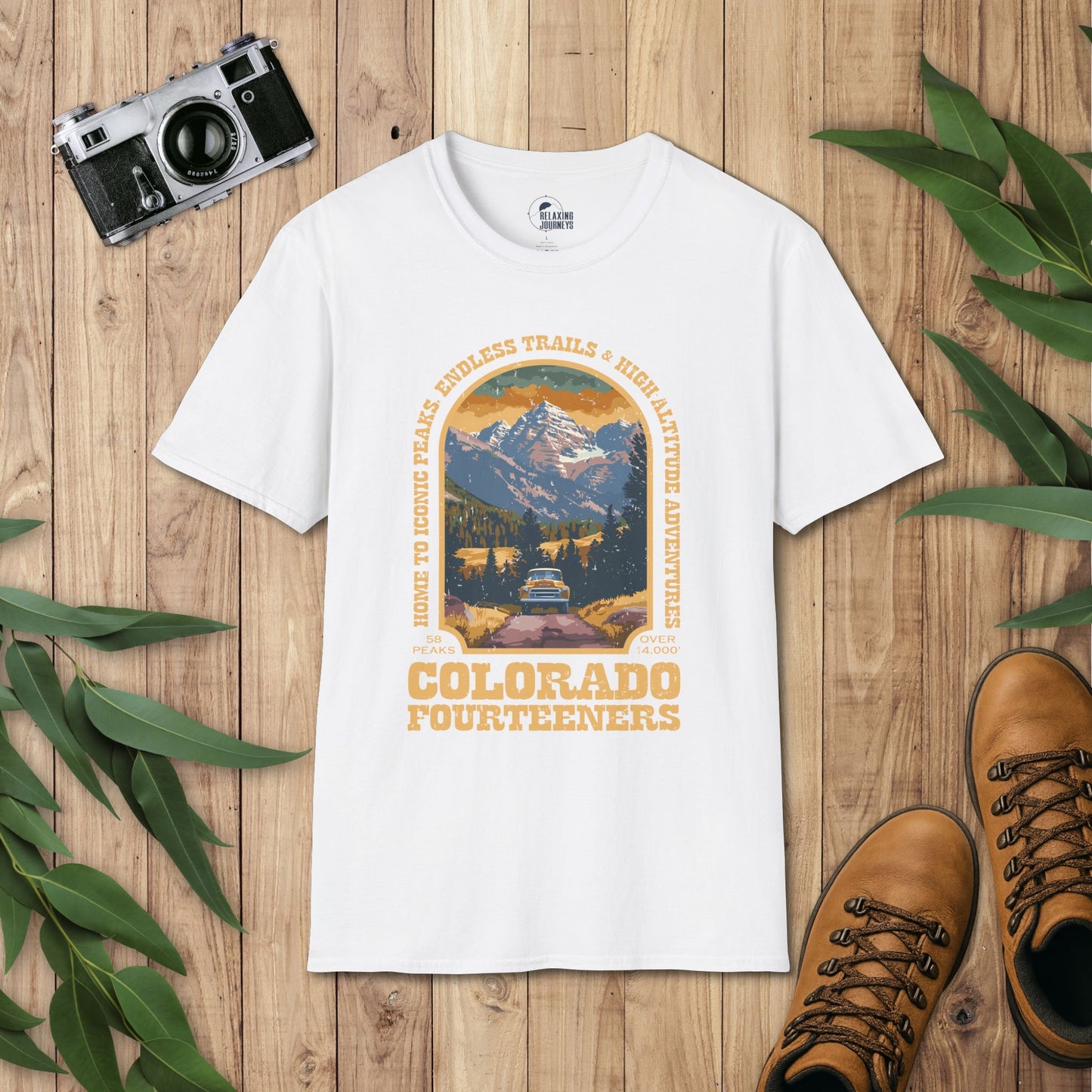 Colorado 14er Retro Arch T-Shirt
