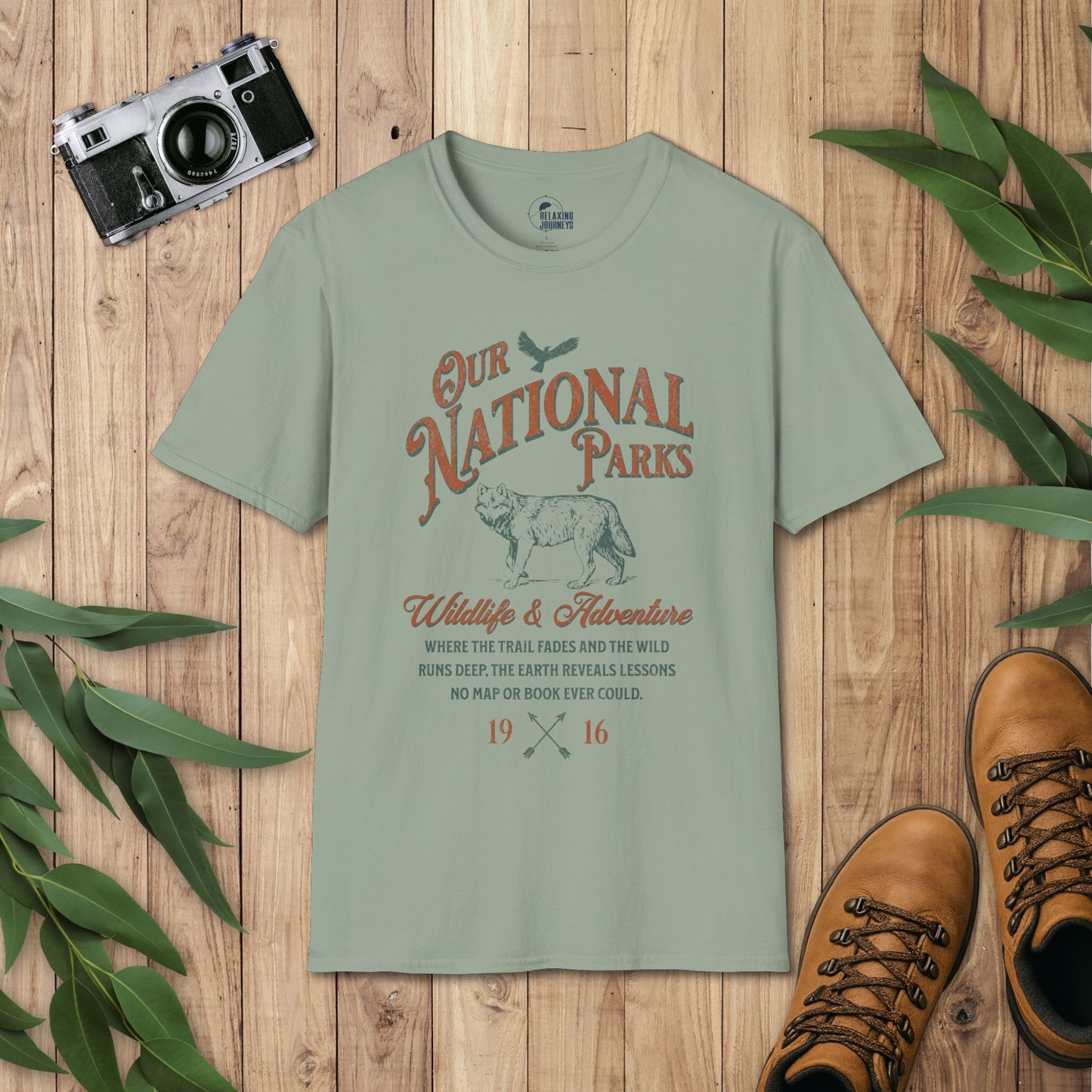 Our National Parks Wolf T-Shirt