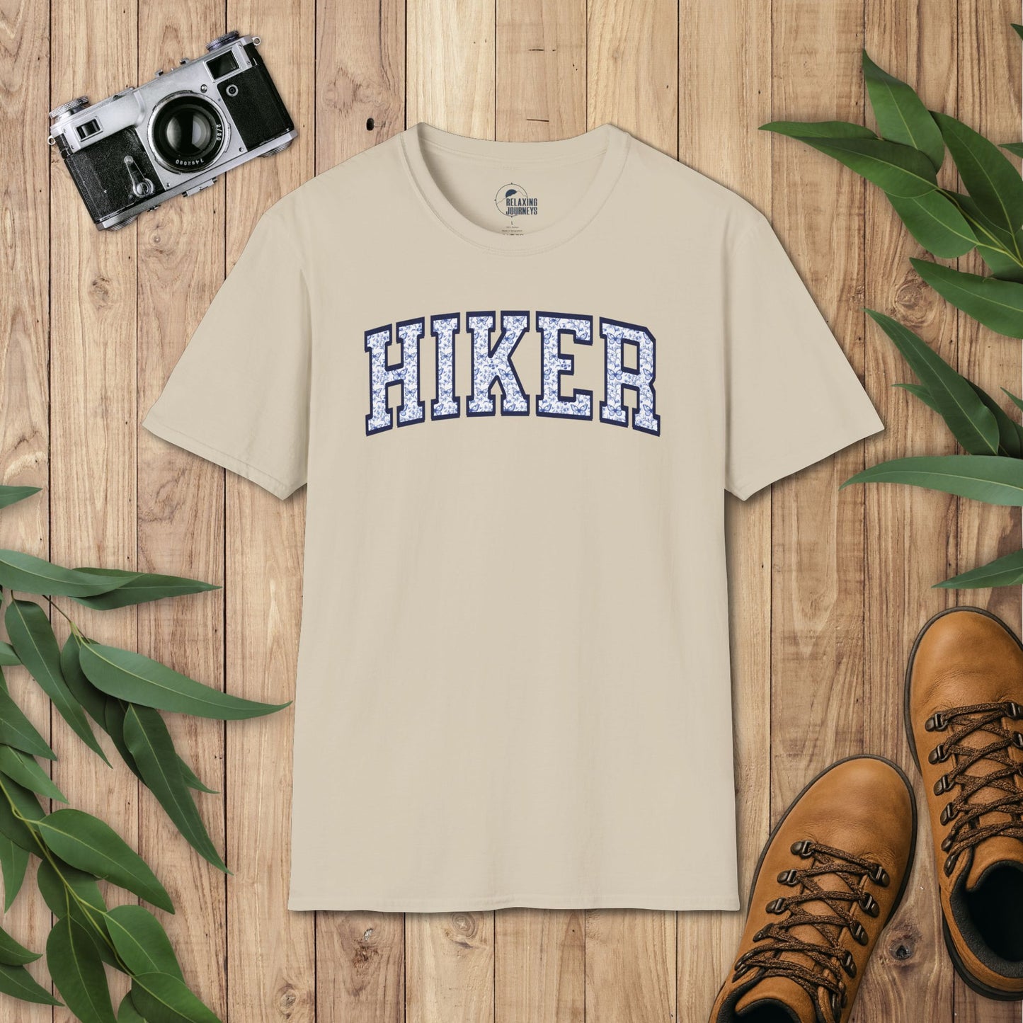 Hiker Toile de Jouy Butterfly T-Shirt