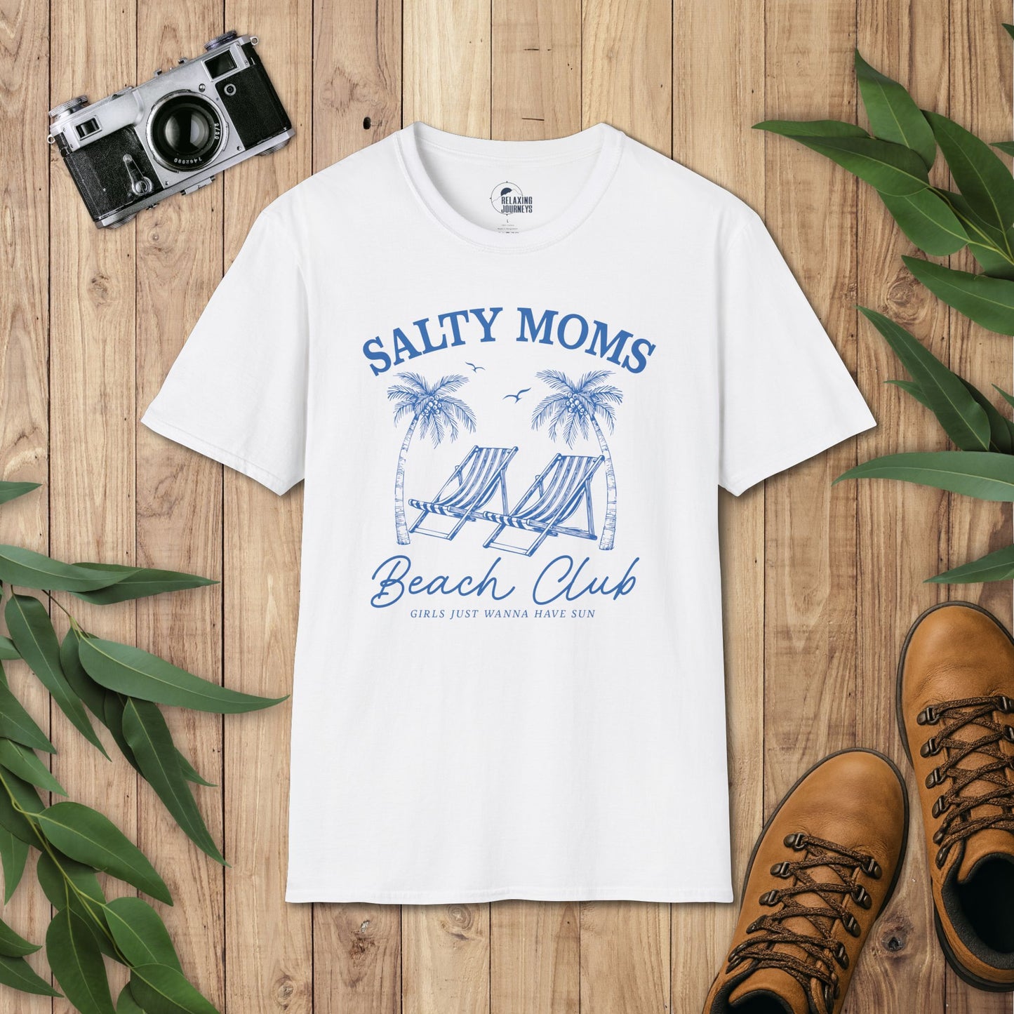 Salty Moms Beach Club T-Shirt