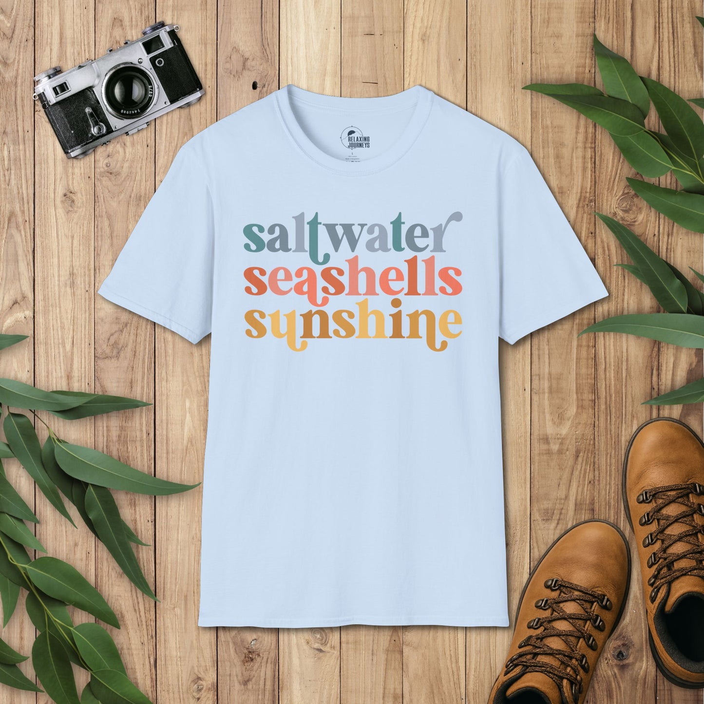 Saltwater, seashells, sunshine T-Shirt