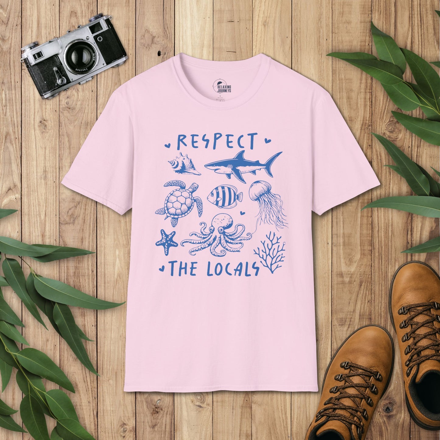 Respect the locals ocean T-Shirt