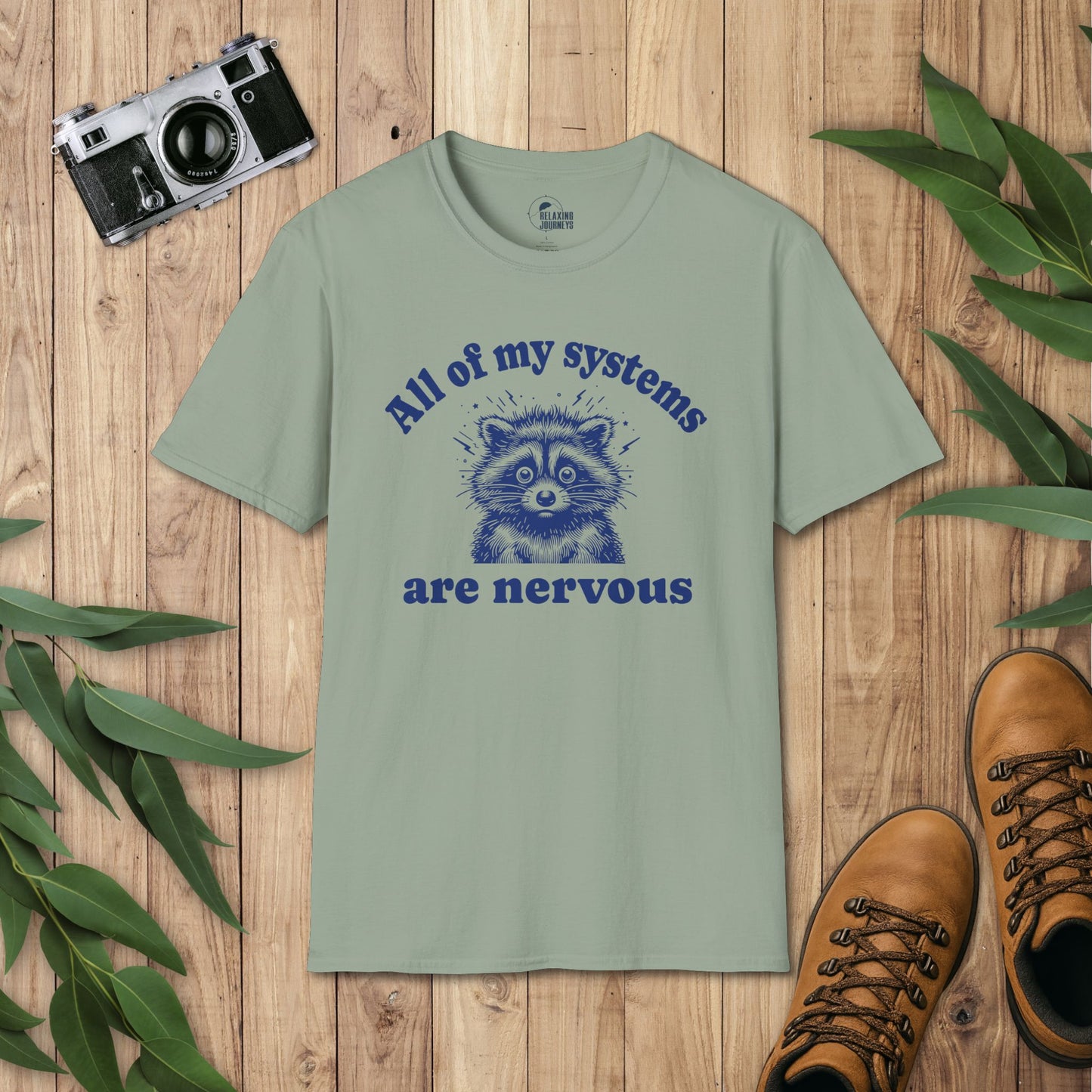 Nervous System Raccoon T-Shirt