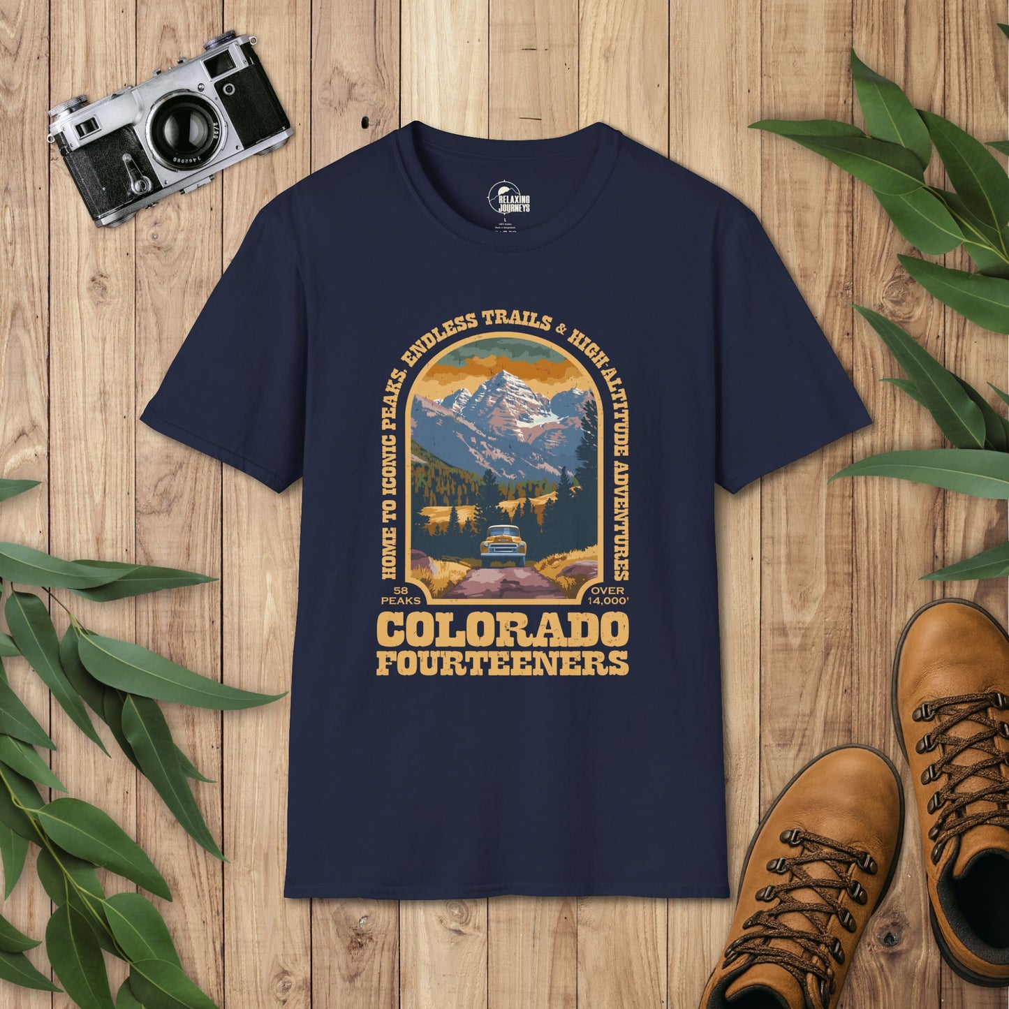 Colorado 14er Retro Arch T-Shirt