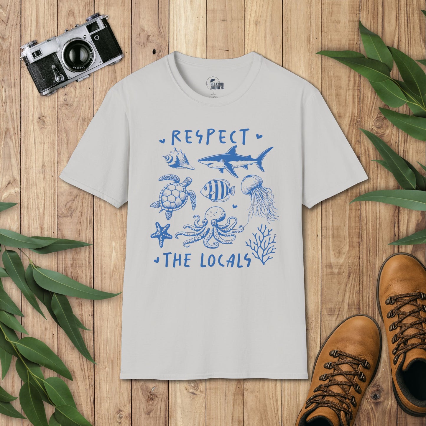 Respect the locals ocean T-Shirt