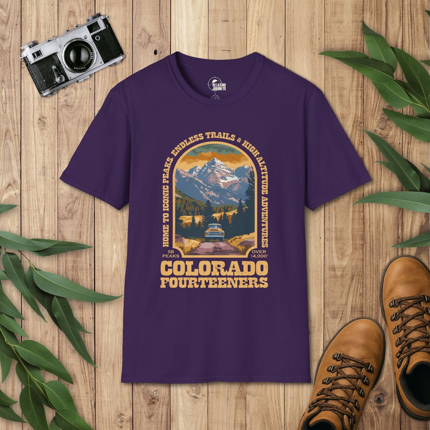 Colorado 14er Retro Arch T-Shirt