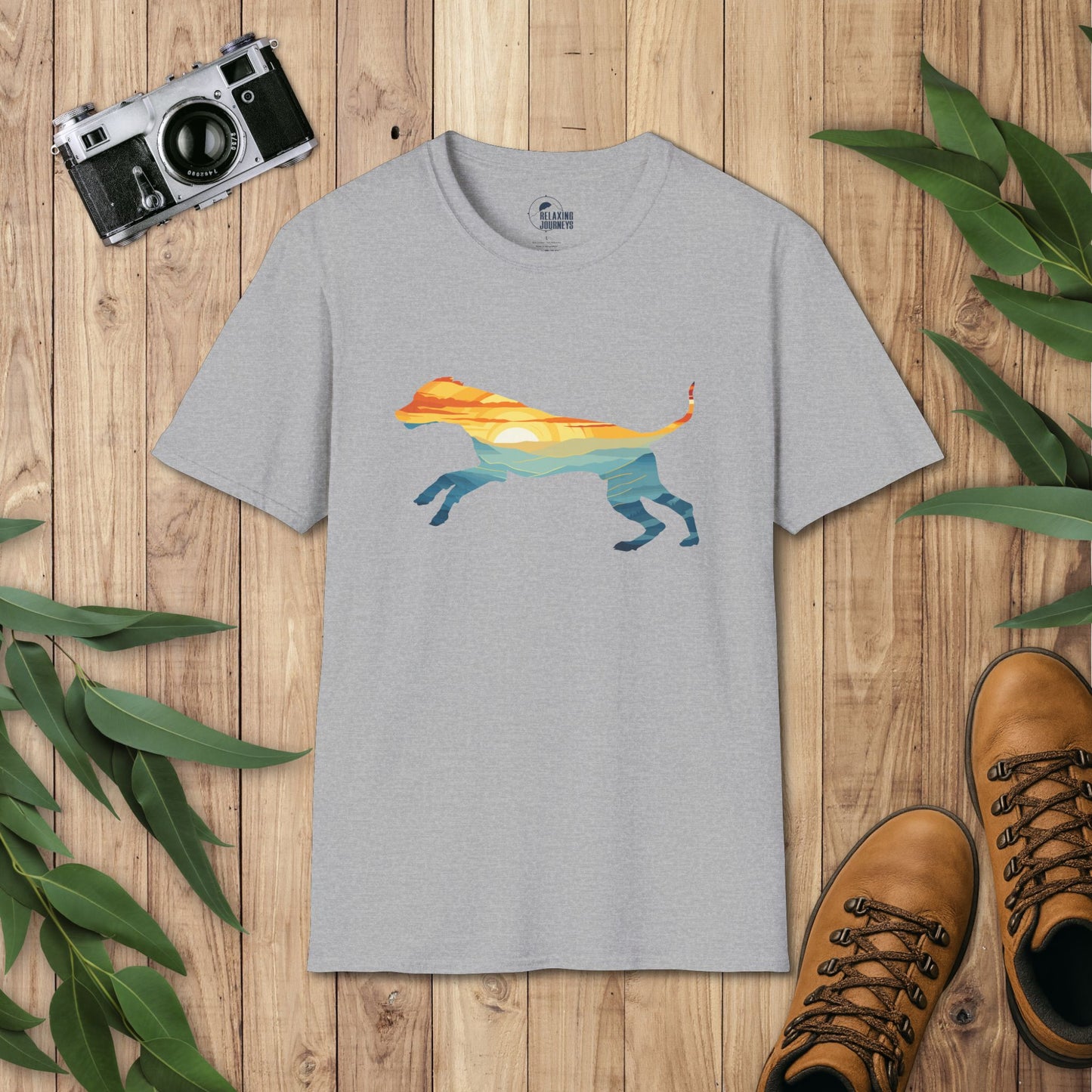 Sunrise Dog T-Shirt