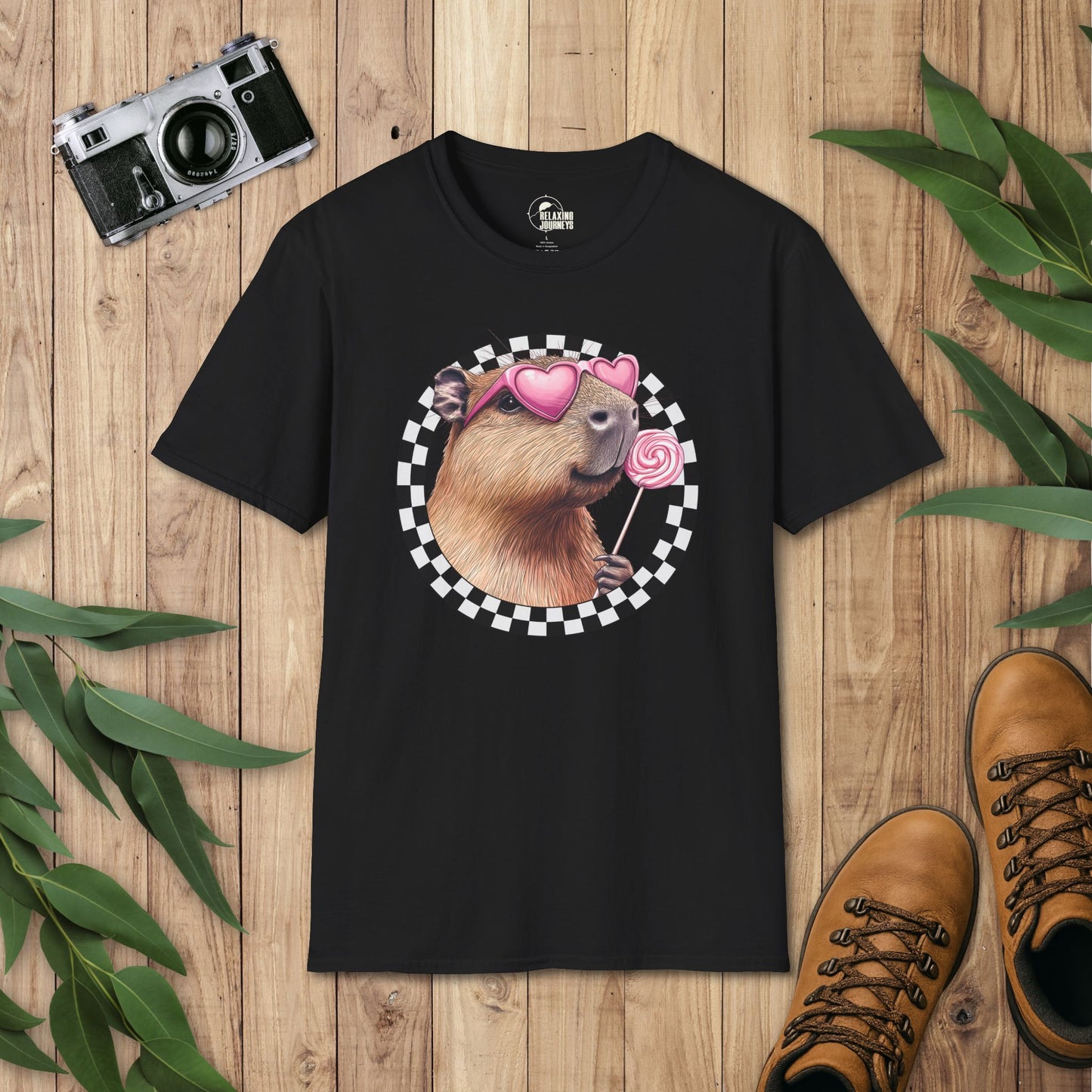 Lollipop capybara T-Shirt