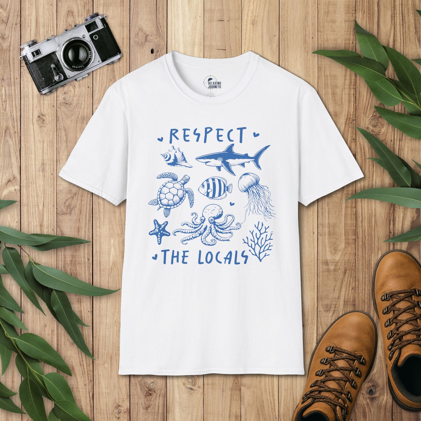 Respect the locals ocean T-Shirt