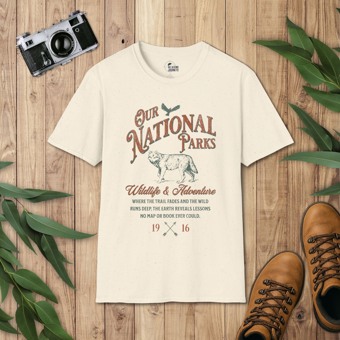 Our National Parks Wolf T-Shirt