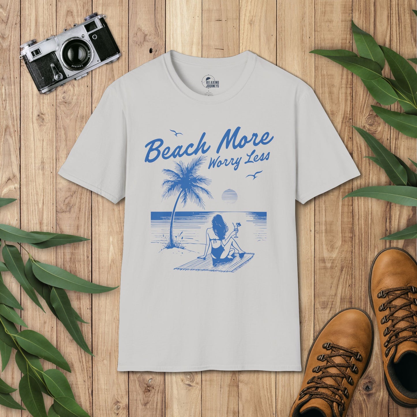 Beach More Worry Less T-Shirt