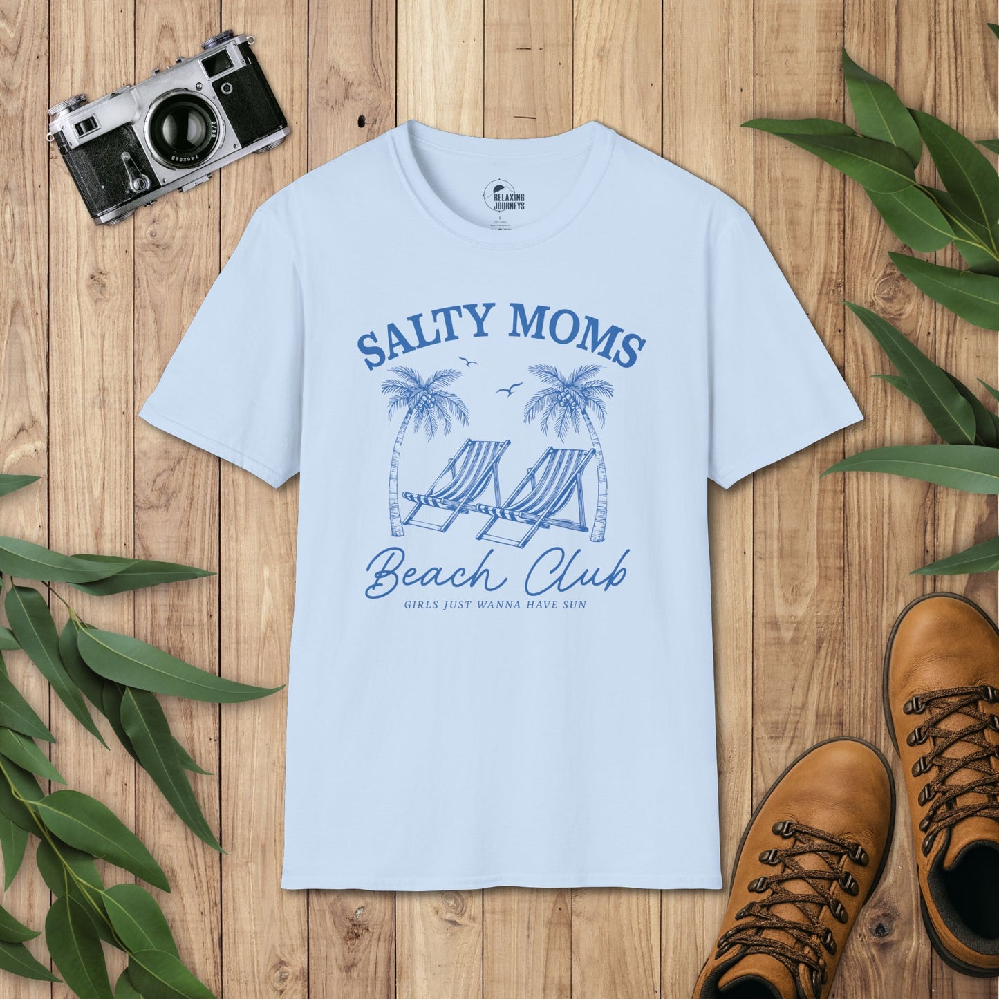Salty Moms Beach Club T-Shirt