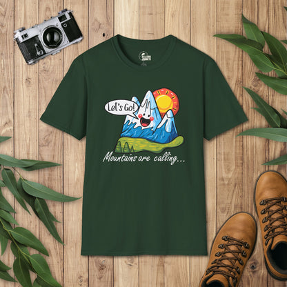 Mountains are Calling - Let's Go! T-Shirt