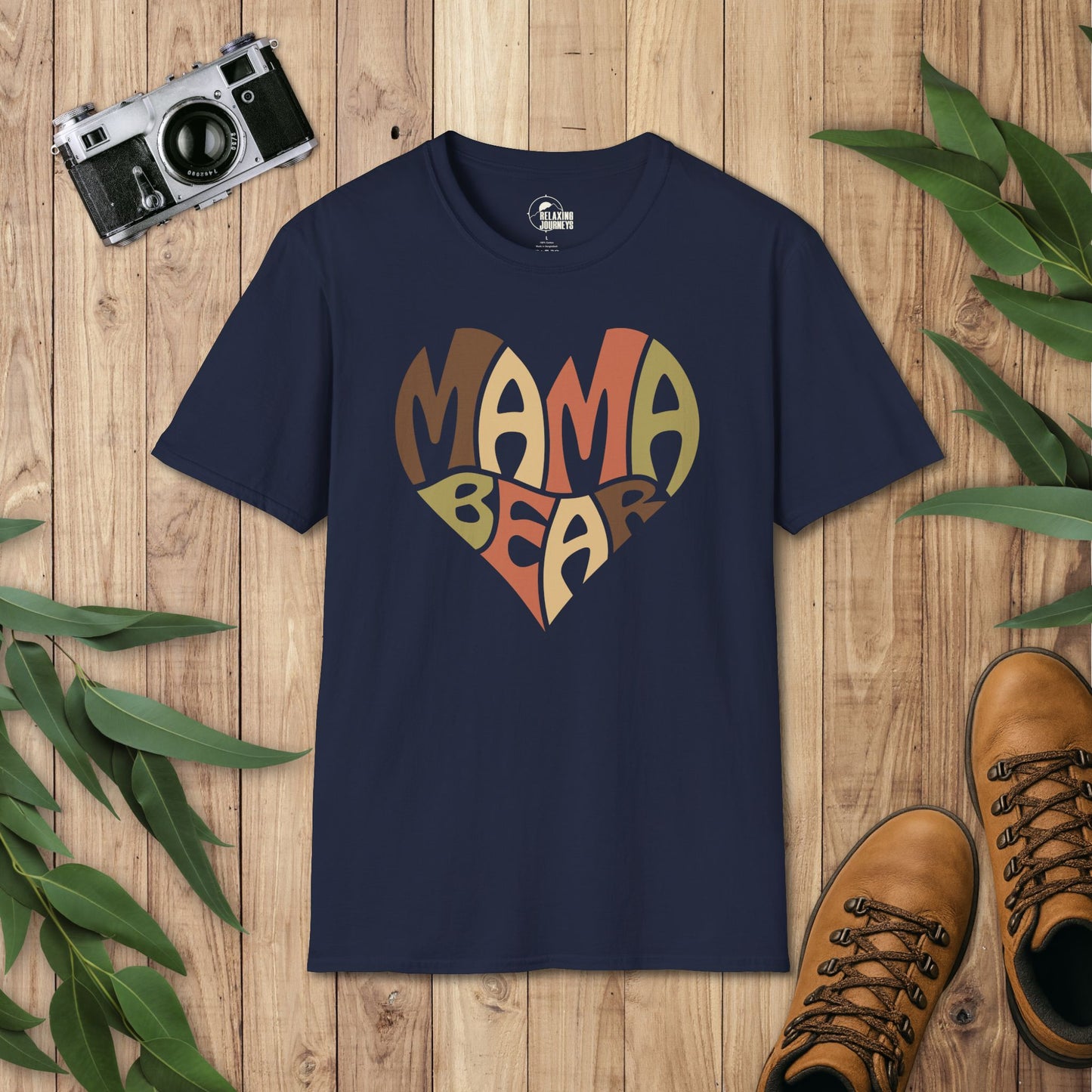 Mama Bear Earth Tone T-Shirt