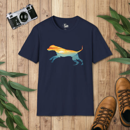 Sunrise Dog T-Shirt