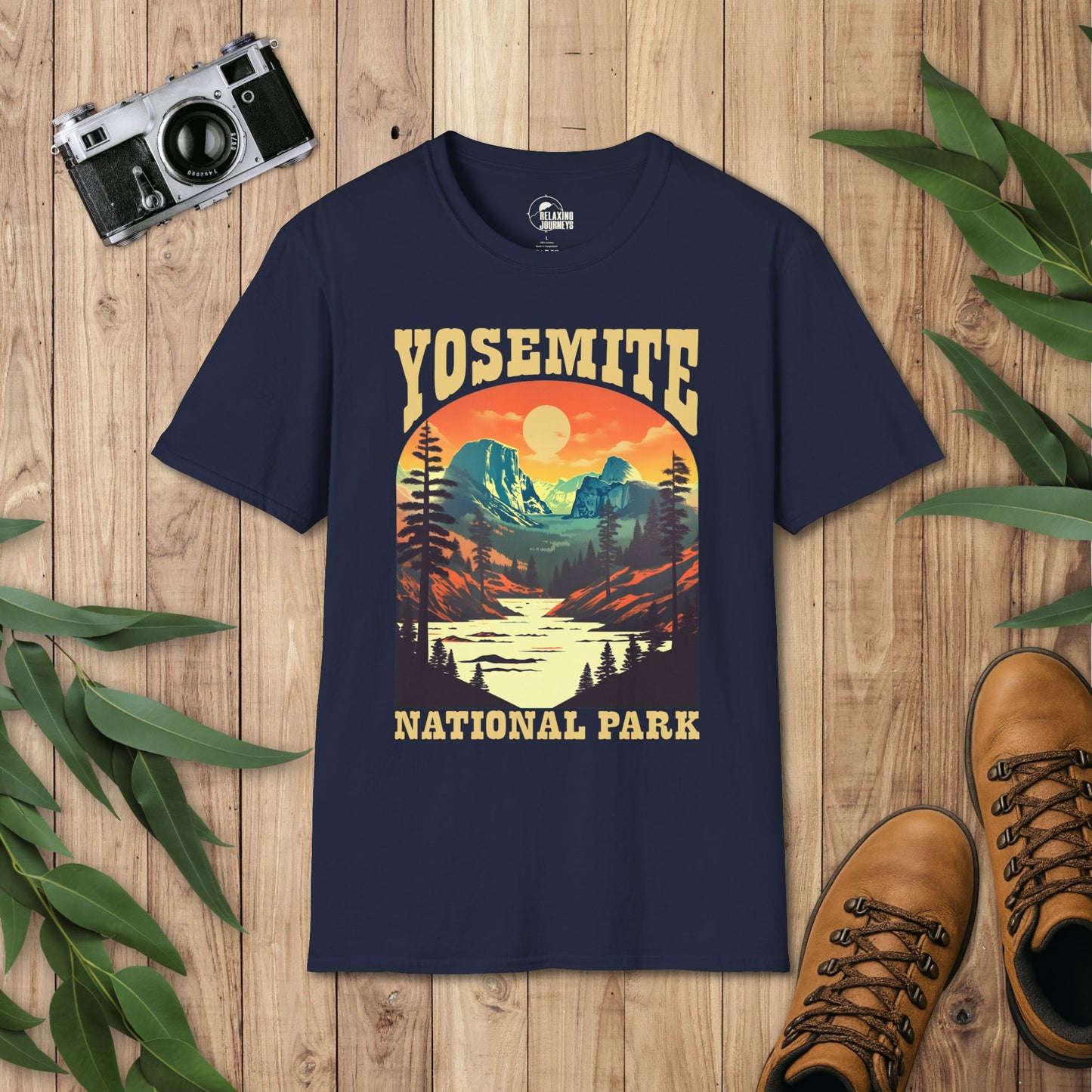 Yosemite National Park Retro T-Shirt