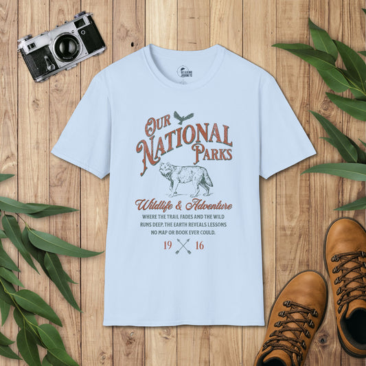 Our National Parks Wolf T-Shirt
