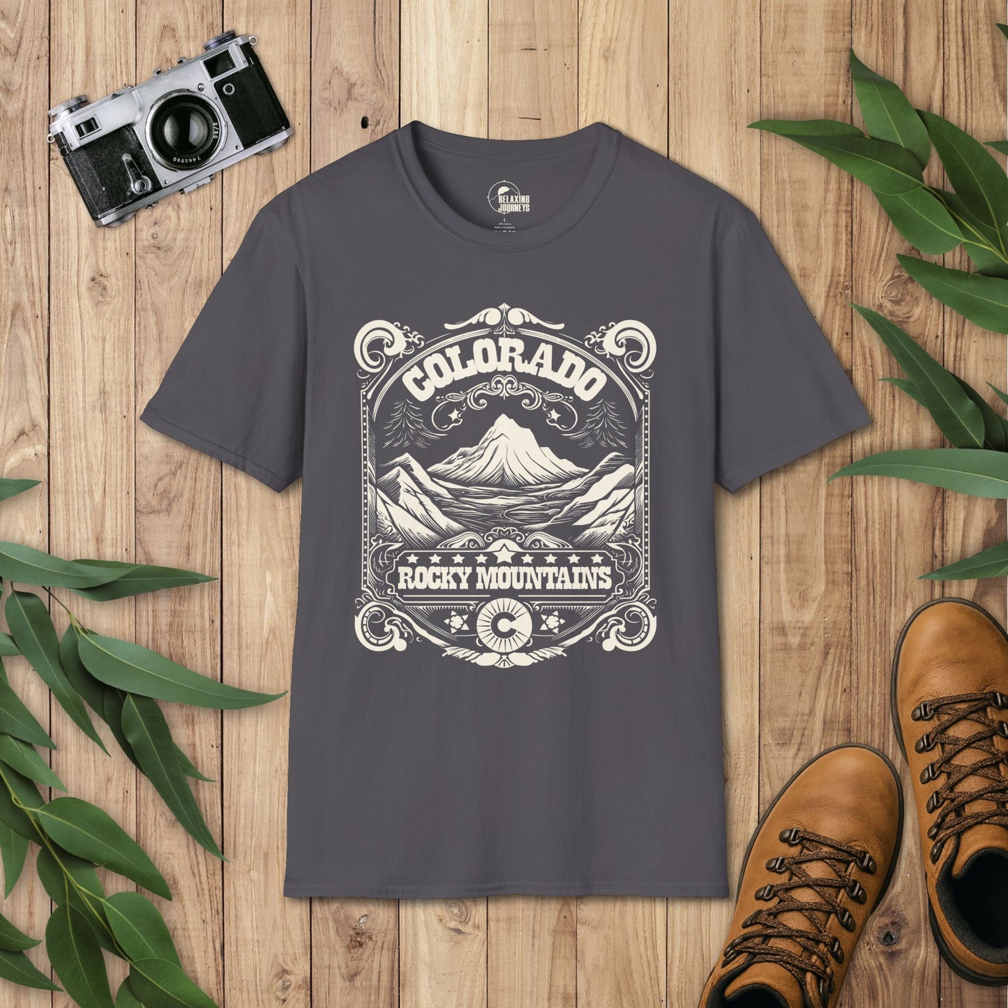 Colorado Ornate Label T-Shirt