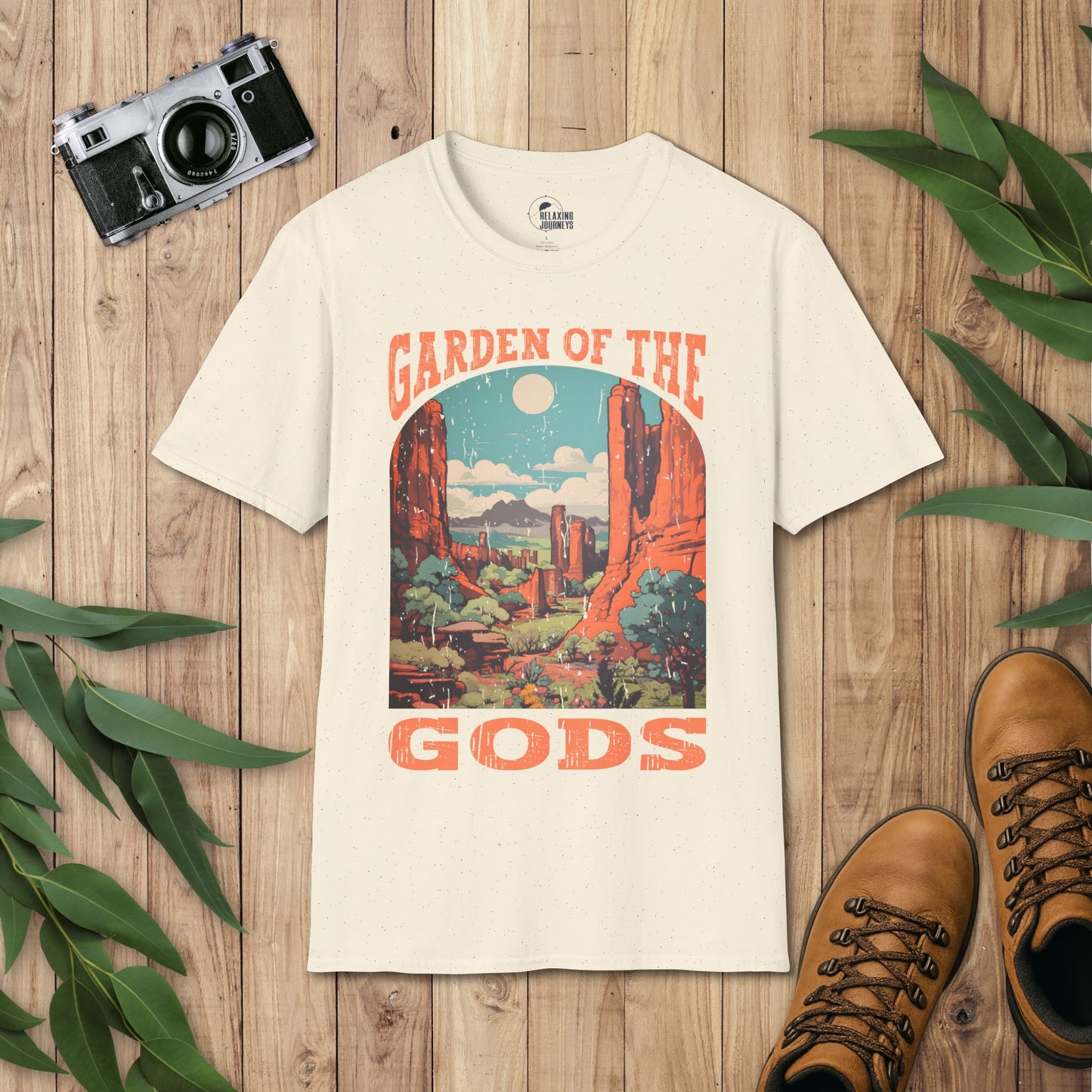 Garden of the Gods Retro T-Shirt