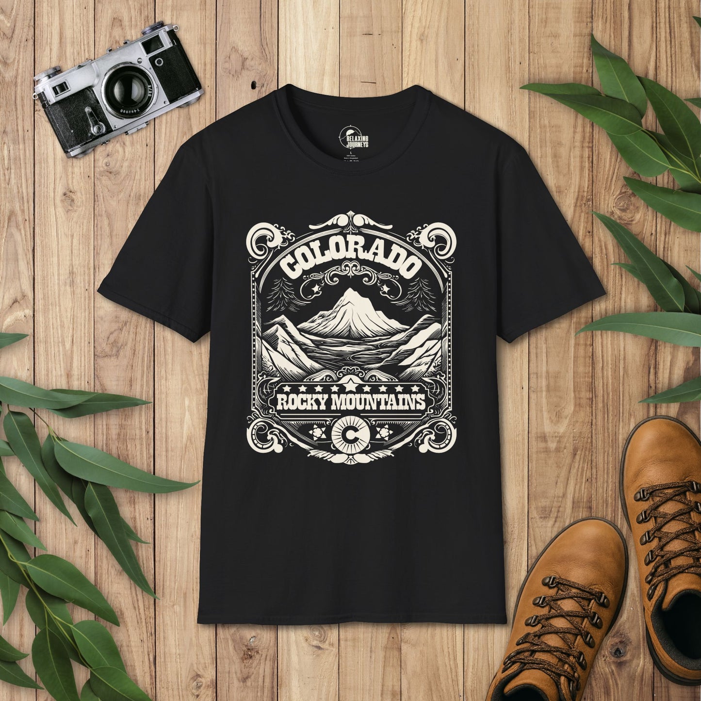 Colorado Ornate Label T-Shirt