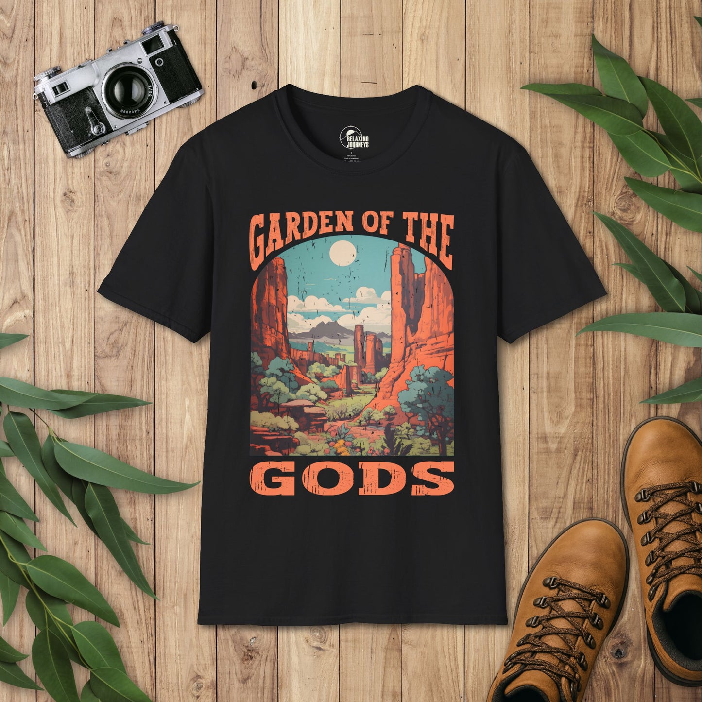 Garden of the Gods Retro T-Shirt