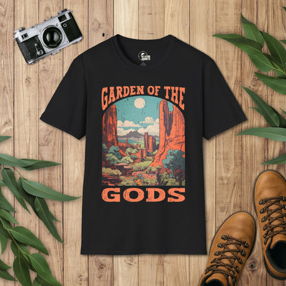 Garden of the Gods Retro T-Shirt