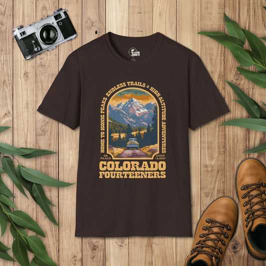 Colorado 14er Retro Arch T-Shirt