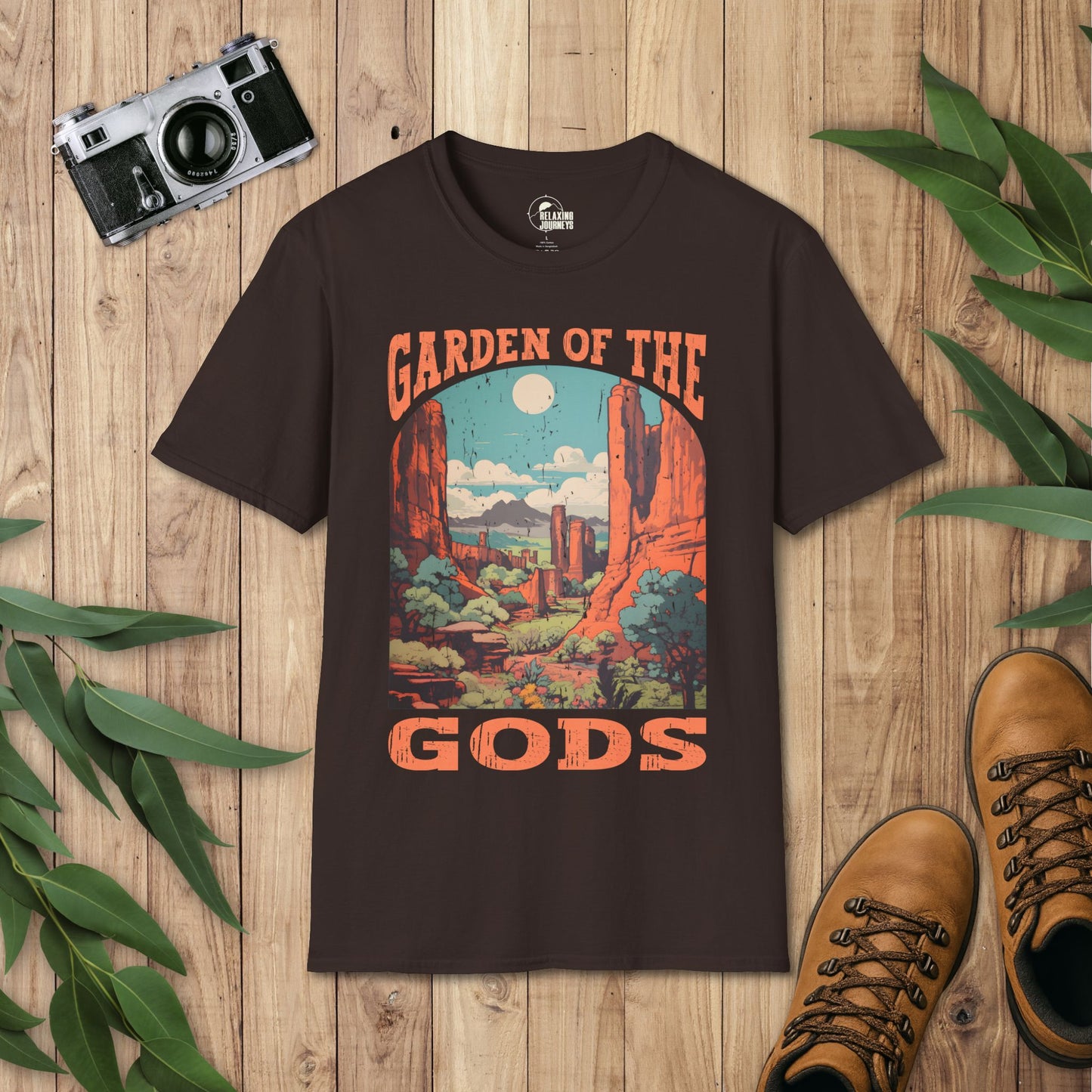Garden of the Gods Retro T-Shirt