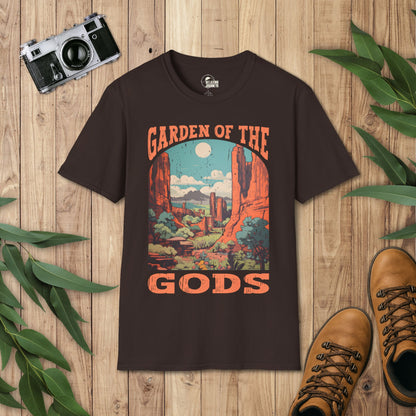 Garden of the Gods Retro T-Shirt