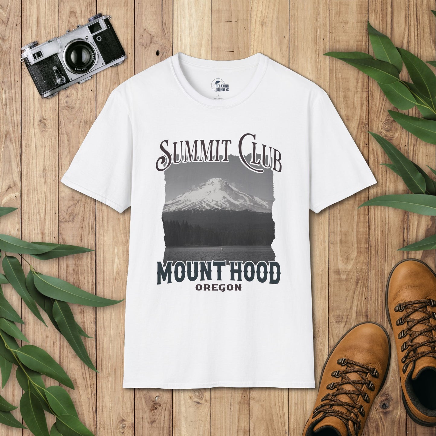 Summit Club: Mount Hood Oregon T-Shirt