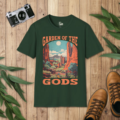 Garden of the Gods Retro T-Shirt