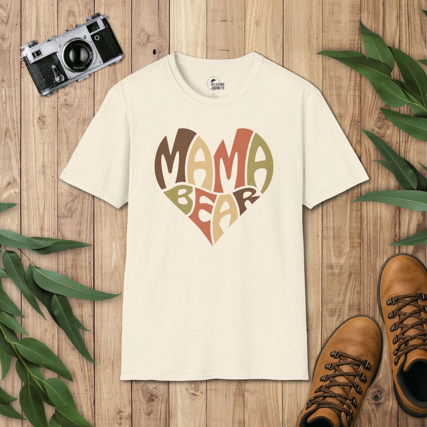 Mama Bear Earth Tone T-Shirt