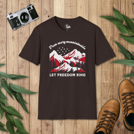 From every mountainside let freedom ring T-Shirt