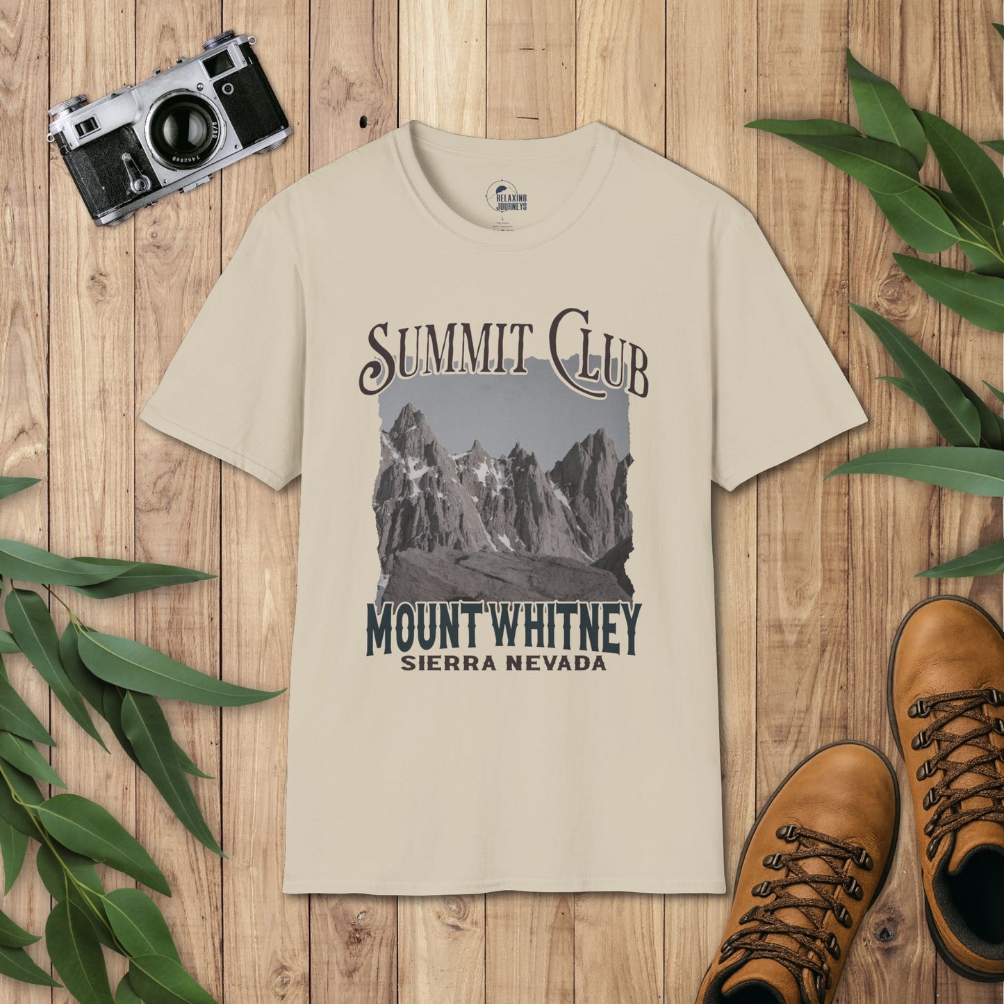 Summit Club: Mount Whitney Sierra Nevada T-Shirt