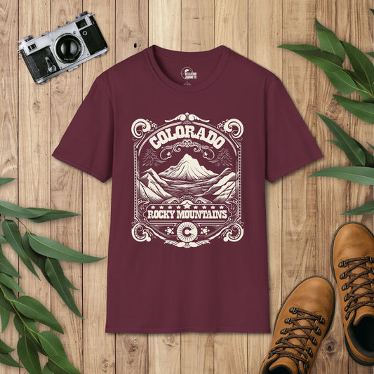 Colorado Ornate Label T-Shirt