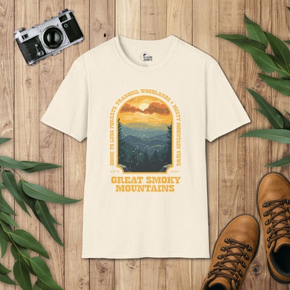 Great Smoky Mountain National Park Retro Arch T-Shirt