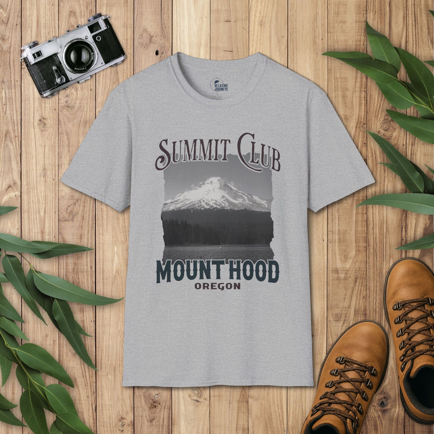 Summit Club: Mount Hood Oregon T-Shirt