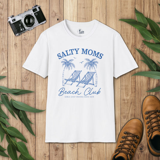 Salty Moms Beach Club T-Shirt