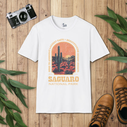 Saguaro National Park Retro Arch T-Shirt