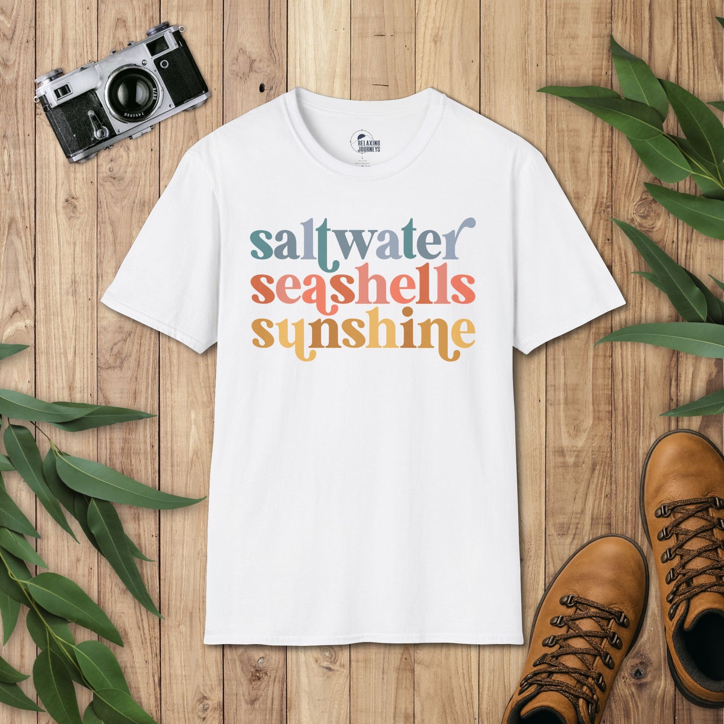 Saltwater, seashells, sunshine T-Shirt