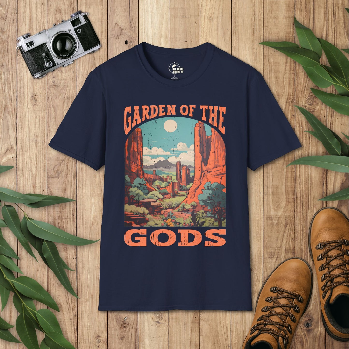 Garden of the Gods Retro T-Shirt