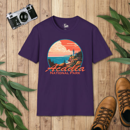 Acadia National Park Retro T-Shirt