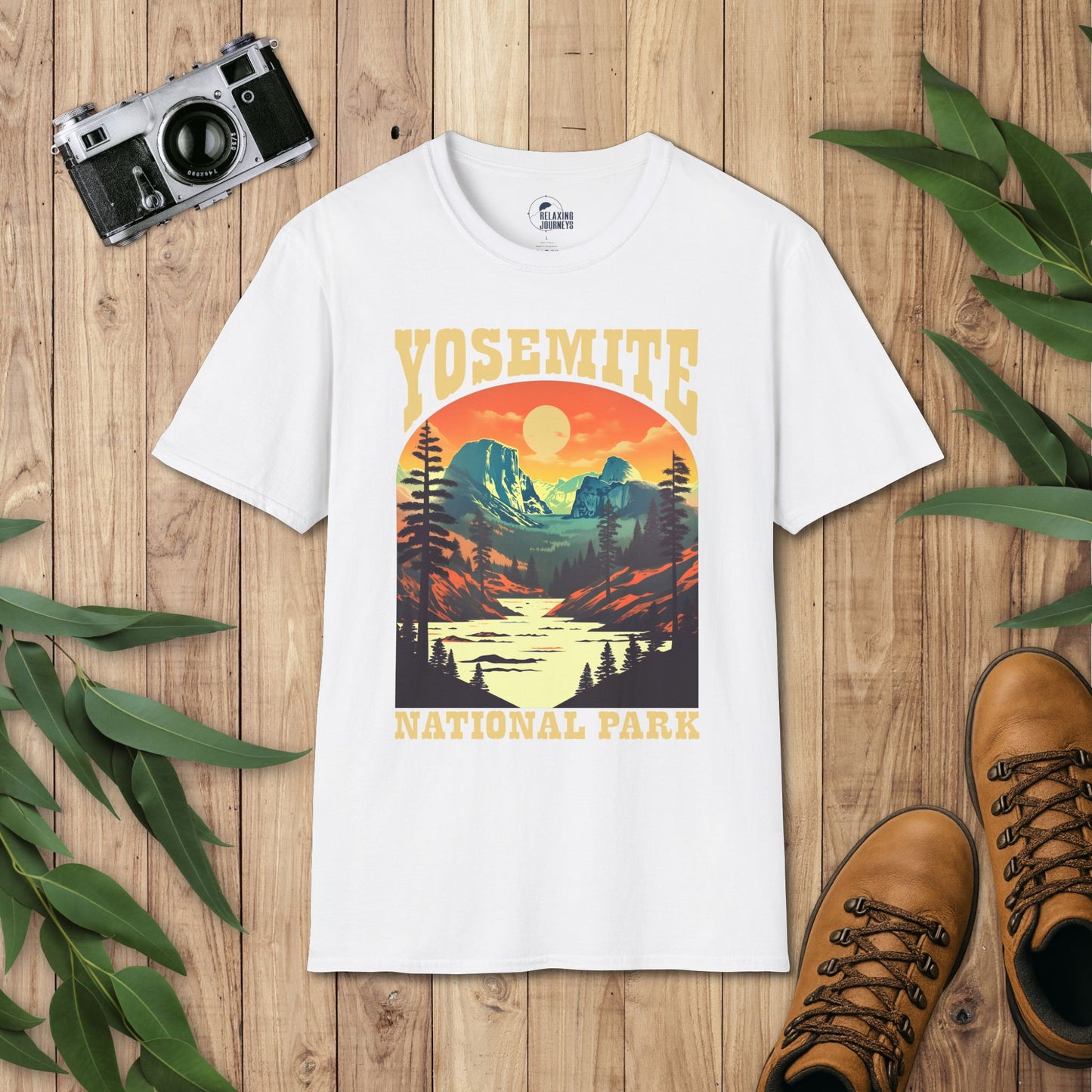 Yosemite National Park Retro T-Shirt