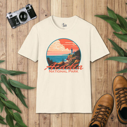 Acadia National Park Retro T-Shirt