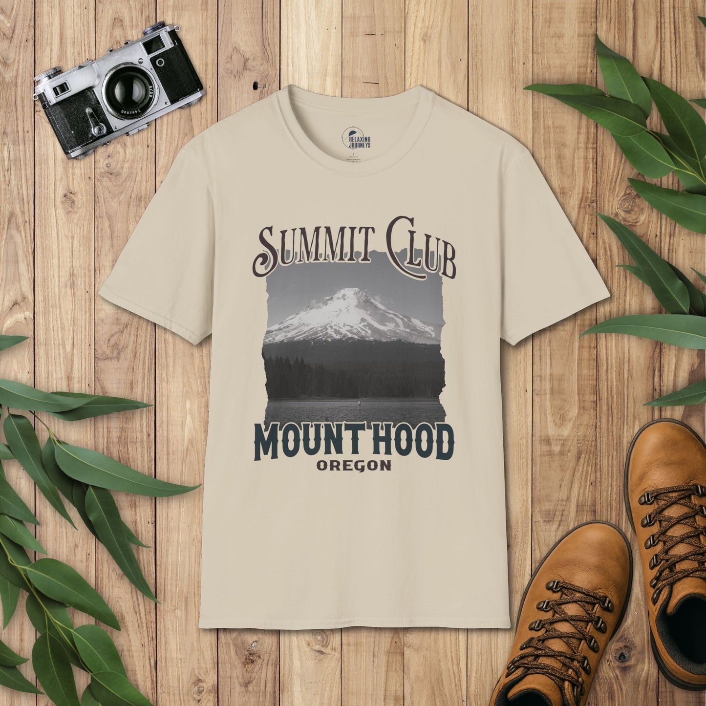 Summit Club: Mount Hood Oregon T-Shirt